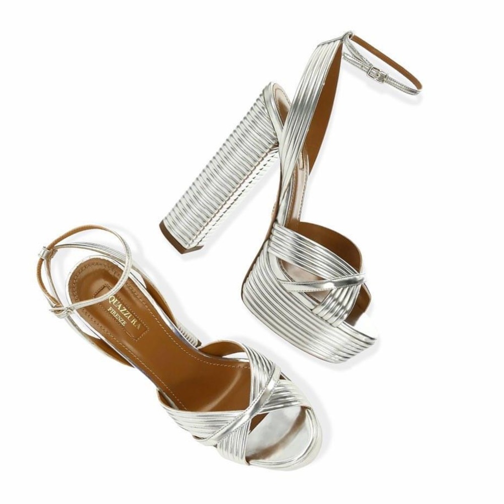 Like New Aquazzura Sundance platform 38 $1,095
